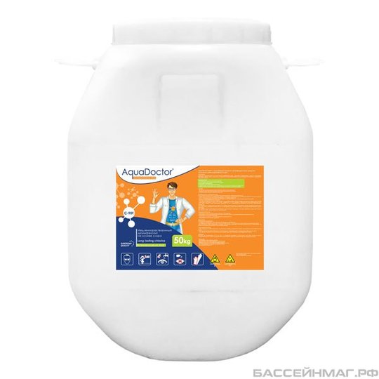 AquaDoctor C-90T (200) хлор длит. действия 50 кг (2490)