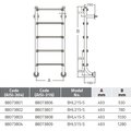 Лестница без поручней 3 ступени Emaux BHL315-S (88077102)