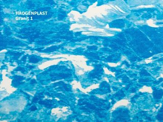 Пленка ПВХ (лайнер)(светлый гранит) Granit NG 1 Haogenplast ш.1,65x25 (41,25 кв.м)