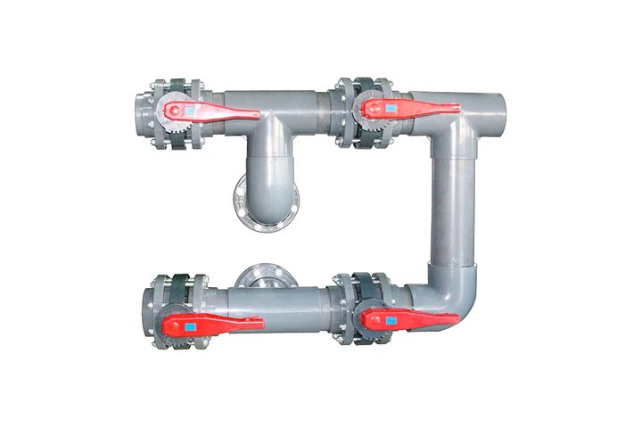Обвязка фильтра К1200 Emaux NBV30-5  88290301