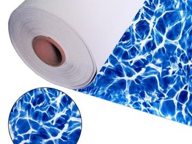 Пленка ПВХ (лайнер)(мрамор синий) Aquaviva Diffusion 2.05x25.2 м (51.66 м.кв)