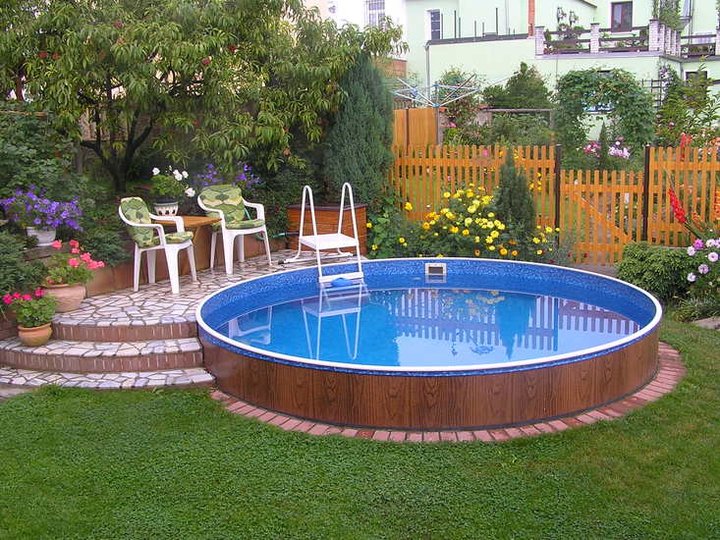 Бассейн Azuro Deluxe 402DL круг 4,6х1,2 м Каркас, пленка, без оборудования