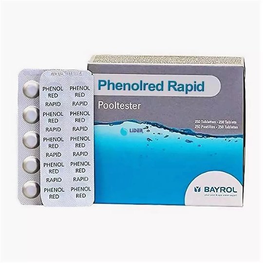Таблетки Phenol Red (pH) (10 таблеток-1 блистер) Bayrol 291307