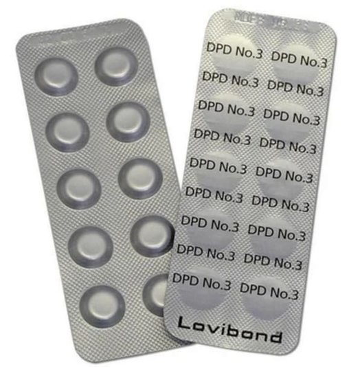 Таблетки для фотометра  DPD-3, (total CL) (500 таблеток-50 блистеров) Chemoform