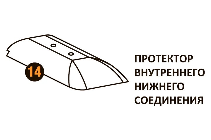 Протектор внутр.нижн.соед. Starmatrix Premium 22001014