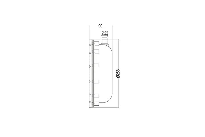 Прожектор рамка белая (35Вт/12В) (универсал.) LED White WAKING HJ-RC-PC282-ABSV