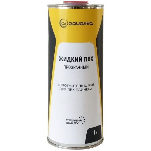 Уплотнитель швов прозрачный (transparent) 1л Aquaviva