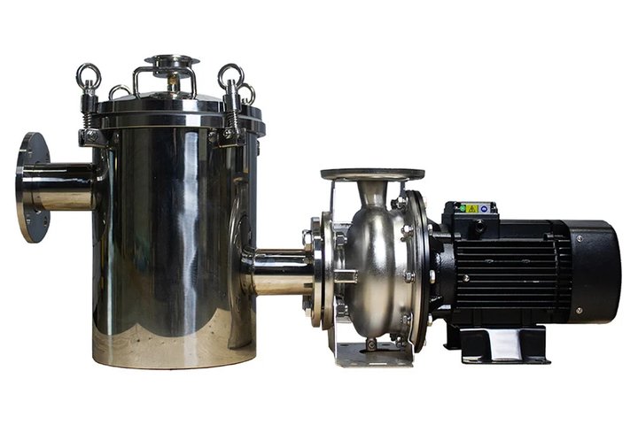 Насос с префильтром 08056071001(5,5кВт 380B 120 м3/ч h 10м в.ст.) Mayer Schwimmbad FSE80-65-125/5.5T