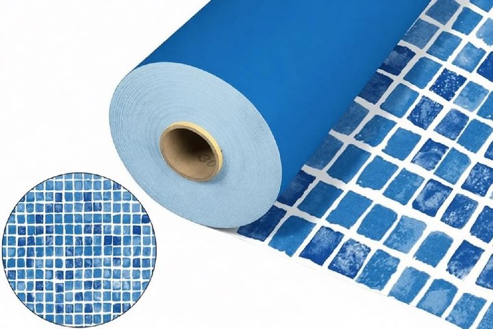 Пленка ПВХ (лайнер)(мозаика размытая) Mosaic-2 FXT008 2х12,5 (25 кв.м)