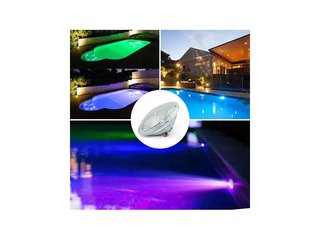 Лампа LED-PAR56 (25Вт/12В) RGB с пультом Tadpole JKD-P56-TG