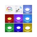 Прожектор  встраиваемый из нерж. стали (35Вт/12В) LED RGB с пультом Tadpole JKD-YC290-SP