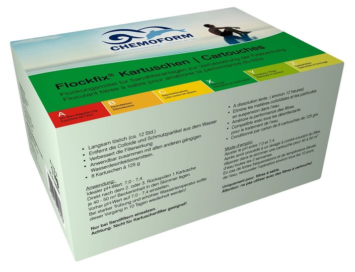 Флокфикс в картриджах (8 x 125g) 1кг. CHEMOFORM