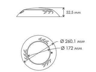 Прожектор светодиодный AquaViva (LED003-546led) 36W White (18373)