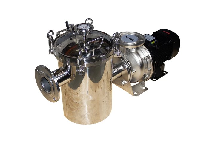 Насос с префильтром 08056075001(11кВт 380B  200 м3/ч h 10м в.ст.) Mayer Schwimmbad FSE100-80-160/11T