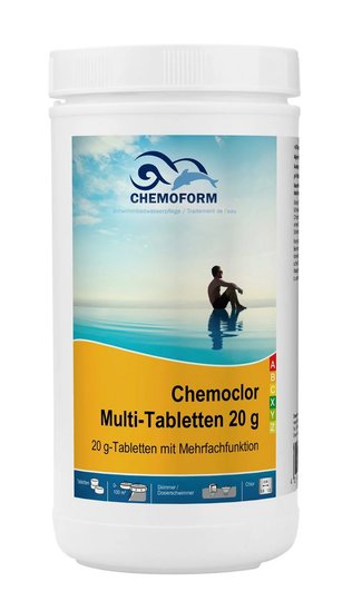 Всё-в-одном мульти-таблетки (20г)  1кг. CHEMOFORM