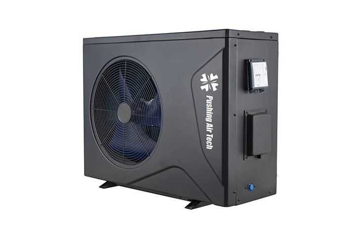 Тепловой насос для бассейнов (25 кВт 380 в) EVI Turbo Inverter Pushing Air Tech WE-25