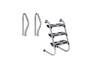 Лестница  с поручнями 3 ступени  Flexinox  EASY  ACCESS  AISI-316 (87161021N)