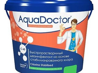 AquaDoctor C-60 (гранулы) хлор-шок 1 кг (15540)