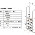 Накладка резиновая для ступени лестниц Mayer Schwimmbad