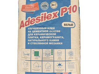 ADESILEX P10 улучшенный белый клей на цементной основе (25кг)