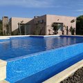 Пленка ПВХ (лайнер)(мрамор синий с белым) Cefil Passion Cyprus 1.65x25.2 м (41.58 м.кв)