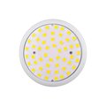 Прожектор встр. рамка белая 1 1/2 (9Вт/12В) LED RGB WAKING HJ-FG-PC94-1,5