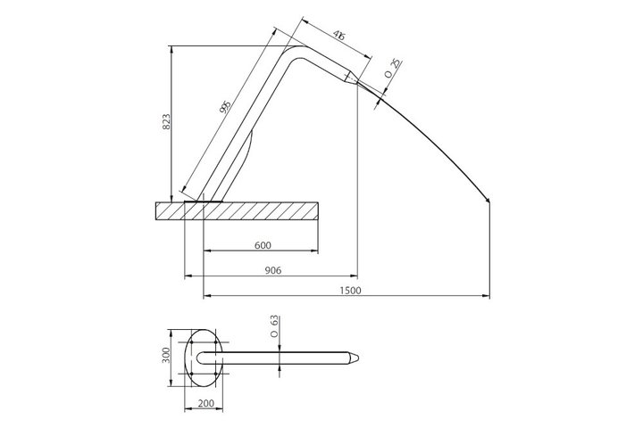 Водопад (полированный) Flexinox  Cannon Jet Circular (87185014)