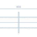 Ат 09.04М Стен. проход 400-2" (плитка) 316