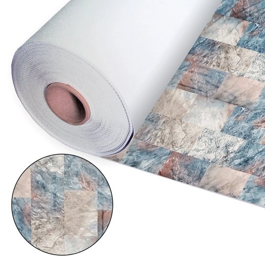 Пленка ПВХ (лайнер)(плитка) Aquaviva Touch Lava Marble 1,65x20,2m (33.33 м.кв)