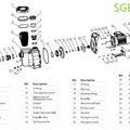 Насос (0,75кВт 220B 13,6 м3/ч h 8м в.ст.) Mayer Schwimmbad SGB100
