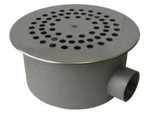 Ат 04.11М Донный слив д.250 Эконом(плитка)AISI 316