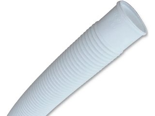 Шланг гофрированный д.32 мм. (белый, секция 1,10 м.) POOLFLEX PE_M50,60_BL PLastiflex