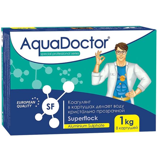 AquaDoctor SuperFlock Коагулянт длит. действия 1 кг (2499)