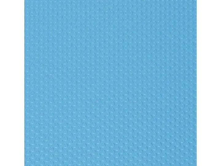 Пленка ПВХ (лайнер) (синяя) ребристая Uni color Blue 8283 Haogenplast ш.1,65 м