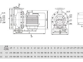 Насос нерж.ст. (4кВт 380B 30 м3/ч h 20м в.ст.) Mayer Schwimmbad LX CA80-65-125/4.0T
