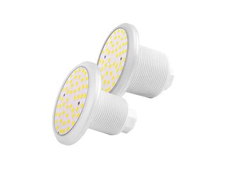 Прожектор встр. рамка белая 1 1/2 (9Вт/12В) LED RGB WAKING HJ-FG-PC94-1,5
