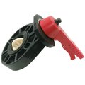 Дисковый поворотный затвор d110 с ручкой, уплотнение EPDM AQUAVIVA
