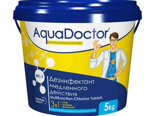 AquaDoctor MC-T (200)  хлор 3-в-1 длит. действия 5 кг (2491)