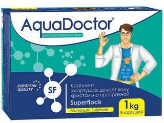 AquaDoctor SuperFlock Коагулянт длит. действия 1 кг (2499)