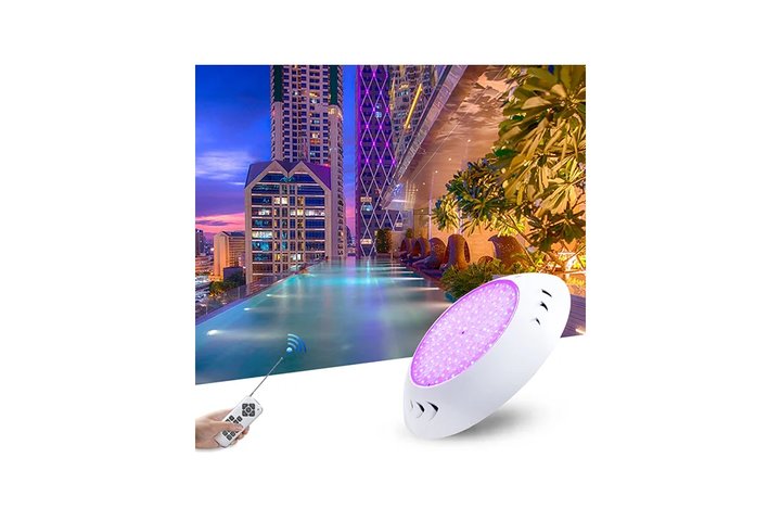 Прожектор накладной (35Вт/12В) LED RGB с пультом Tadpole JKD-YC260-AP