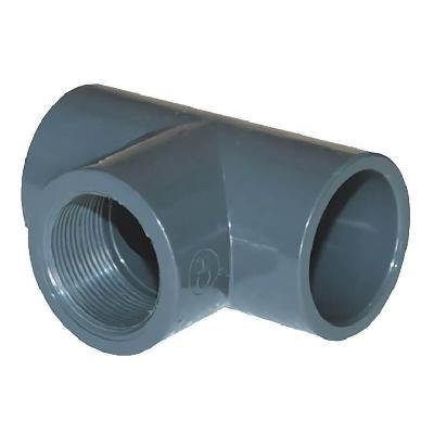 Тройник 90 гр. д. 50 с внутр. резьбой 1 1/2"