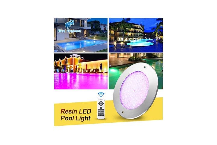 Прожектор  встраиваемый из нерж. стали (25Вт/12В) LED RGB с пультом Tadpole JKD-YC260-SP