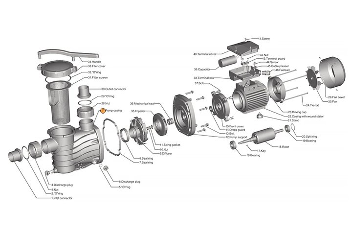 Корпус насоса HFC 03 Happy Pump
