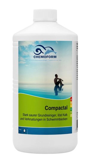Компактал/ Чистка бассейна (на основе кислоты)  1л. CHEMOFORM