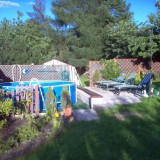 Плавательный детский бассейн для дачи