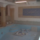 Этапы строительства монолитного переливного бассейна с отделкой из мозаики