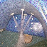 Монтаж закладных элементов в стационарный скиммерный бассейн с бетонной чашей