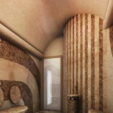 Дизайн-проект большой турецкой бани для частного пользования