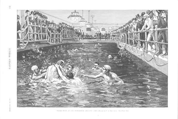 История соревнований в бассейне